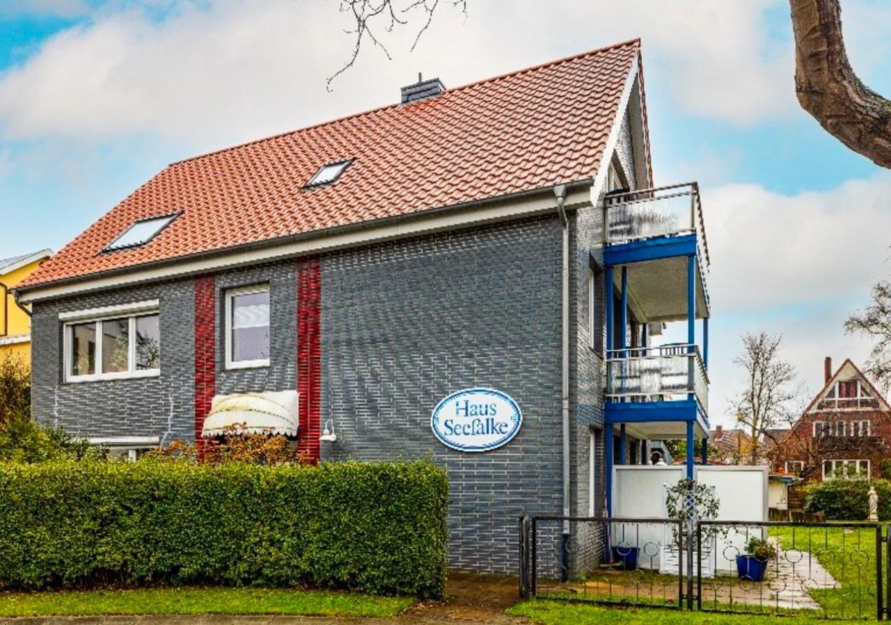 Haus Seefalke - 250 m zum Meer Cuxhaven Exterior foto